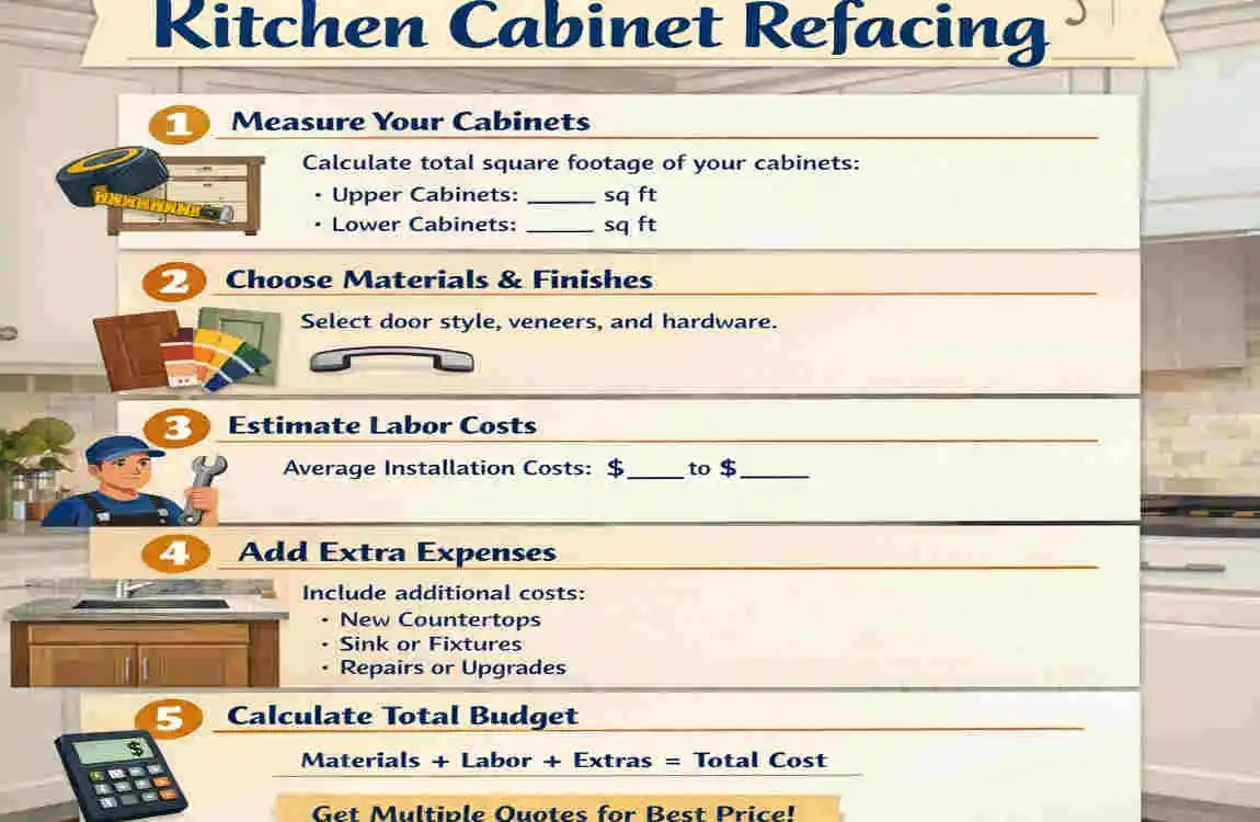 how much does it cost to reface kitchen cabinets