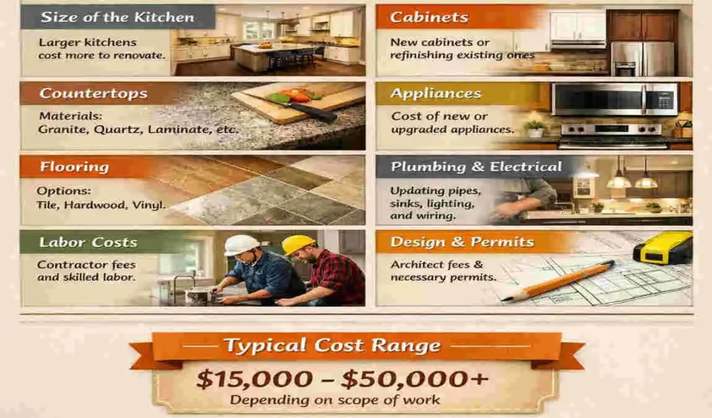 how much does it cost to redo a kitchen