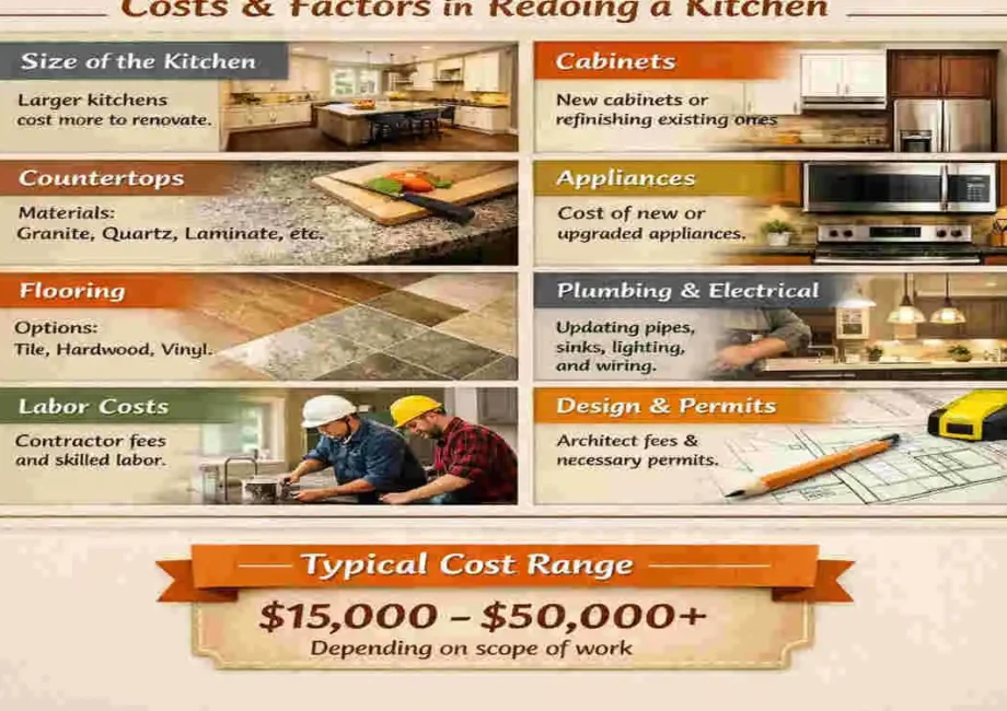 how much does it cost to redo a kitchen