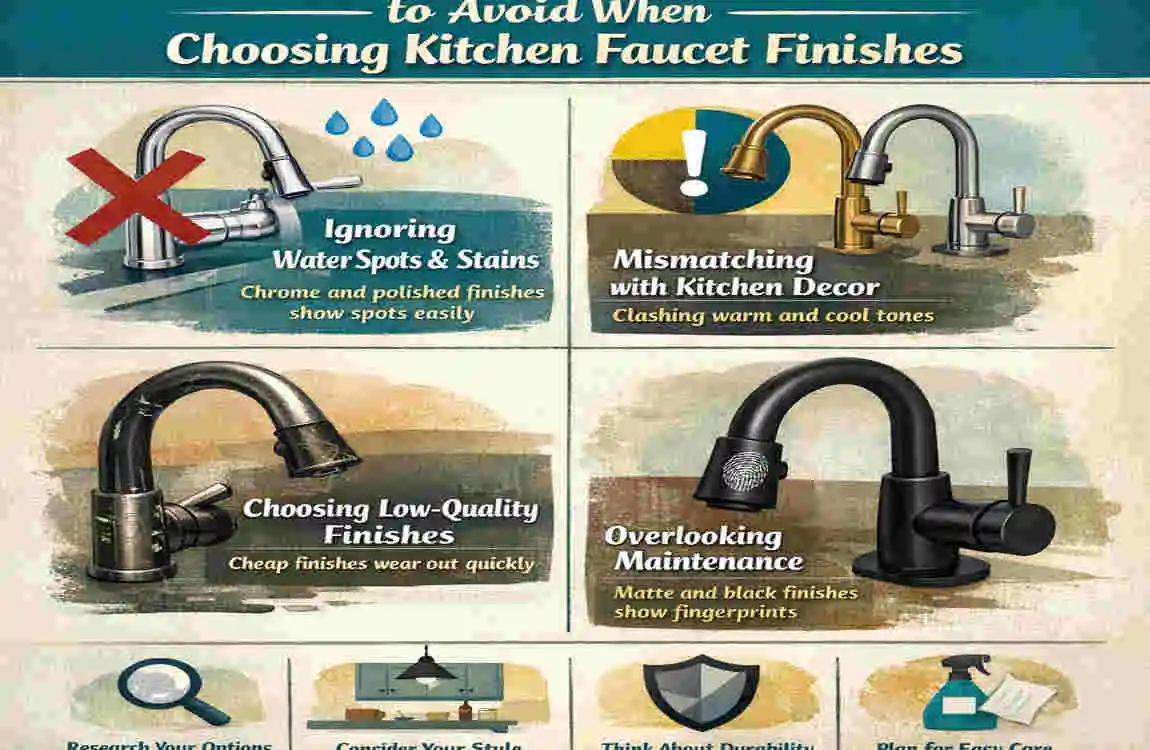 Should a kitchen faucet match appliances